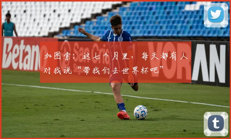 加图索：这七个月里，每天都有人对我说“带我们去世界杯吧”